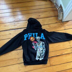 Warren Lotas Sixers Hoodie, Size Small